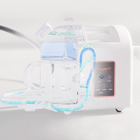 Odkurzacz piorący parownica Deep Cleaning 1900W z funkcją czyszczenia parowego B200 - biały Odkurzacz piorący parownica Deep Cleaning 1900W z funkcją czyszczenia parowego B200 - biały