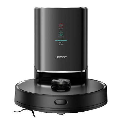 Robot sprzątający odkurzacz funkcją mopa + stacja ładująco - czyszcząca U100 - szary Robot sprzątający odkurzacz funkcją mopa + stacja ładująco - czyszcząca U100 - szary