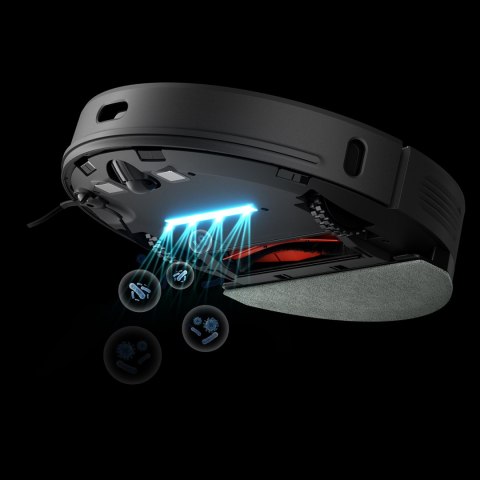 Robot sprzątający odkurzacz funkcją mopa + stacja ładująco - czyszcząca U100 - szary Robot sprzątający odkurzacz funkcją mopa + stacja ładująco - czyszcząca U100 - szary