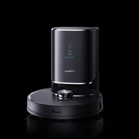 Robot sprzątający odkurzacz funkcją mopa + stacja ładująco - czyszcząca U100 - szary Robot sprzątający odkurzacz funkcją mopa + stacja ładująco - czyszcząca U100 - szary