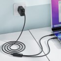 2w1 Kabel przewód podwójny USB-C - 2x USB-C 100W 480Mb/s - czarny 2w1 Kabel przewód podwójny USB-C - 2x USB-C 100W 480Mb/s - czarny