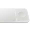 3w1 Ładowarka sieciowa Samsung Trio indukcyjna do telefonu / Galaxy Watch / Buds - biała 3w1 Ładowarka sieciowa Samsung Trio indukcyjna do telefonu / Galaxy Watch / Buds - biała