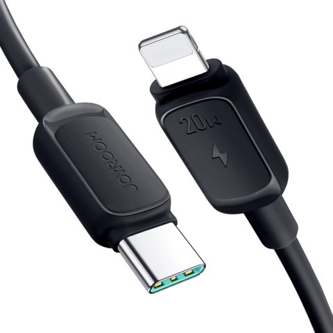 Kabel przewód Multi-Color Series A14 USB-C - iPhone Lightning 20W 1.2 m - czarny Kabel przewód Multi-Color Series A14 USB-C - iPhone Lightning 20W 1.2 m - czarny