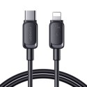 Kabel przewód Multi-Color Series A14 USB-C - iPhone Lightning 20W 1.2 m - czarny Kabel przewód Multi-Color Series A14 USB-C - iPhone Lightning 20W 1.2 m - czarny