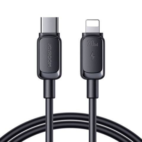 Kabel przewód Multi-Color Series A14 USB-C - iPhone Lightning 20W 1.2 m - czarny Kabel przewód Multi-Color Series A14 USB-C - iPhone Lightning 20W 1.2 m - czarny