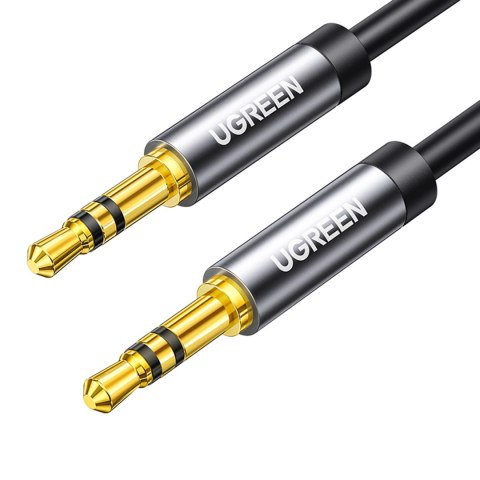 Kabel przewód audio AV119 mini jack 3.5mm 5m - czarny Kabel przewód audio AV119 mini jack 3.5mm 5m - czarny