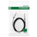 Kabel przewód audio AV119 mini jack 3.5mm 5m - czarny Kabel przewód audio AV119 mini jack 3.5mm 5m - czarny
