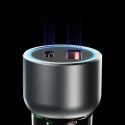 Ładowarka samochodowa R4T 30W USB-A USB-C - szara Ładowarka samochodowa R4T 30W USB-A USB-C - szara