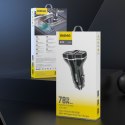 Ładowarka samochodowa R78 78W USB-C PD / 2xUSB-A QC - czarna Ładowarka samochodowa R78 78W USB-C PD / 2xUSB-A QC - czarna