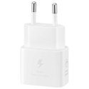 Ładowarka sieciowa GaN Samsung 25W SFC z kablem USB-C - biała Ładowarka sieciowa GaN Samsung 25W SFC z kablem USB-C - biała