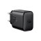 Ładowarka sieciowa USB-C PD QC 20W - czarna