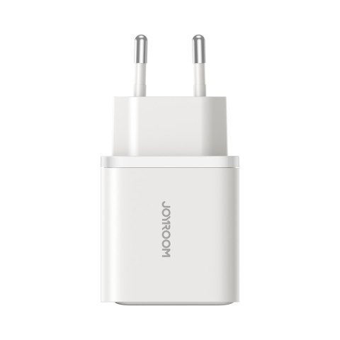 Ładowarka sieciowa USB-C - USB-A 30W PD - biała