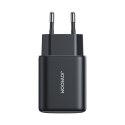 Ładowarka sieciowa USB-C i USB-A 25W SFC PPS PD - czarna