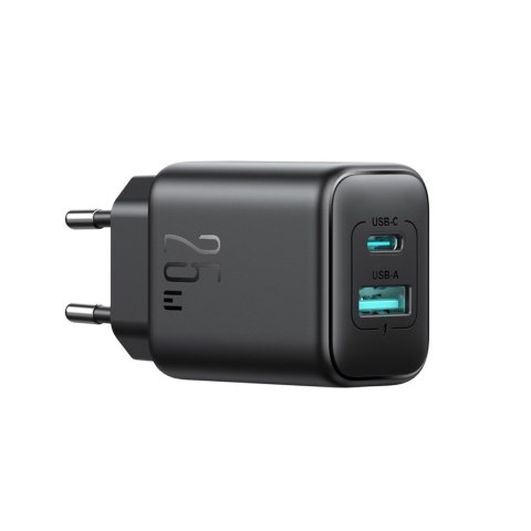 Ładowarka sieciowa USB-C i USB-A 25W SFC PPS PD - czarna