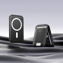 Portfel na karty Magnetic Wallet MagSafe z podstawką - czarny