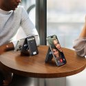 Portfel na karty Magnetic Wallet MagSafe z podstawką - czarny