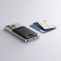 Portfel na karty Magnetic Wallet MagSafe z podstawką - czarny