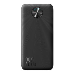 Powerbank 10000mAh USB-C USB-A 22.5W SCP QC PD - czarny