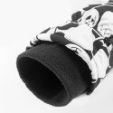 Rękawiczki narciarskie dziecięce bez palców Panda Heat rozmiar S - czarne/białe Rękawiczki narciarskie dziecięce bez palców Panda Heat rozmiar S - czarne/białe