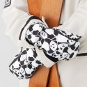 Rękawiczki narciarskie dziecięce bez palców Panda Heat rozmiar S - czarne/białe Rękawiczki narciarskie dziecięce bez palców Panda Heat rozmiar S - czarne/białe