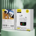 Słuchawki U19 douszne TWS bezprzewodowe Bluetooth 5.3 z wyświetlaczem LED - białe Słuchawki U19 douszne TWS bezprzewodowe Bluetooth 5.3 z wyświetlaczem LED - białe
