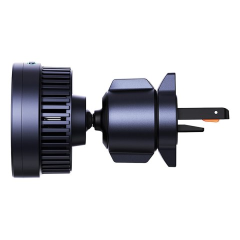 Uchwyt samochodowy MagPro na kratkę nawiewu z ładowarką indukcyjną Qi2.0 15W - czarny Uchwyt samochodowy MagPro na kratkę nawiewu z ładowarką indukcyjną Qi2.0 15W - czarny