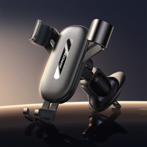 Uchwyt samochodowy grawitacyjny na telefon na kratkę nawiewu - czarny Uchwyt samochodowy grawitacyjny na telefon na kratkę nawiewu - czarny