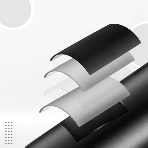 Bidon rowerowy butelka termiczna na napoje stal nierdzewna 530ml - czarny Bidon rowerowy butelka termiczna na napoje stal nierdzewna 530ml - czarny