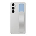 Etui case Samsung Standing Grip Case z uchwytem i podstawką do Galaxy S24 FE - szare