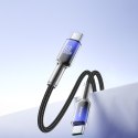 Kabel przewód Crystal-Clear Series 60W USB-C - USB-C 1.2m - czarny Kabel przewód Crystal-Clear Series 60W USB-C - USB-C 1.2m - czarny