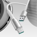 Kabel przewód Cutting-Edge Series 3A USB-A - USB-C 1.2m - szary Kabel przewód Cutting-Edge Series 3A USB-A - USB-C 1.2m - szary