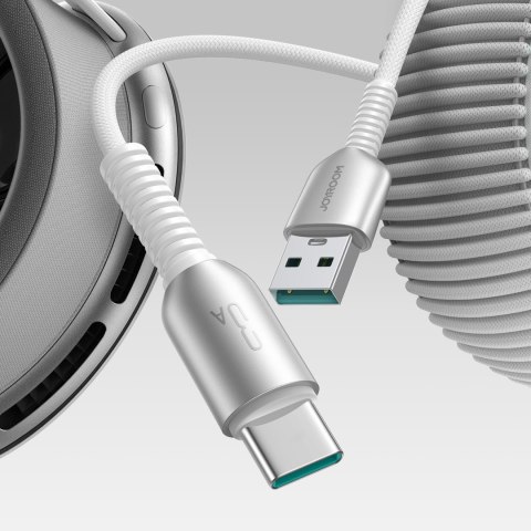 Kabel przewód Cutting-Edge Series 3A USB-A - USB-C 1.2m - szary Kabel przewód Cutting-Edge Series 3A USB-A - USB-C 1.2m - szary