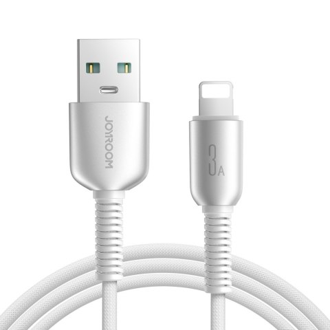 Kabel przewód Cutting-Edge Series 3A USB-A - iPhone Lightning 1.2m - szary
