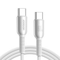 Kabel przewód Cutting-Edge Series 60W USB-C - USB-C 1.2m - szary Kabel przewód Cutting-Edge Series 60W USB-C - USB-C 1.2m - szary