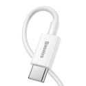 Kabel przewód Superior Series USB-C / Lightning PD 20W 2m - biały
