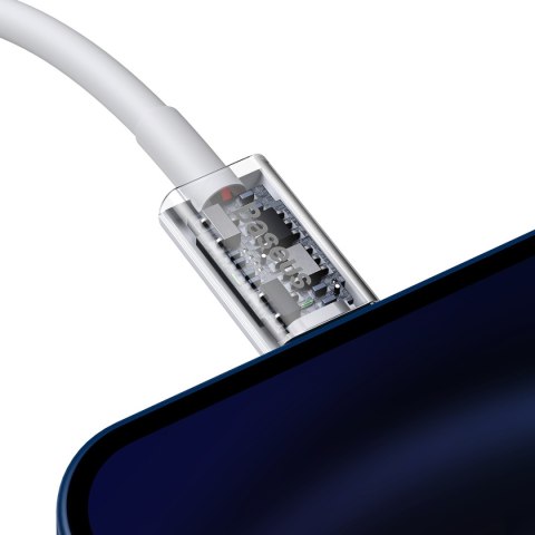 Kabel przewód Superior Series USB-C / Lightning PD 20W 2m - biały