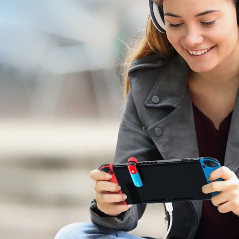 Kabel przewód USB-C - USB-C PD QC AFC 2m - biały