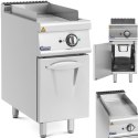 Płyta grillowa grill elektryczny ryflowany z szafką 33.5 x 55 cm 5.4 kW