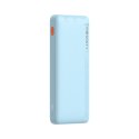 Powerbank 10000mAh Airpow Fast Charge 20W - niebieski