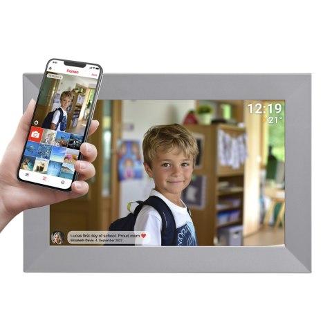 Ramka cyfrowa 10.1'' 16GB microSD WiFi Frameo PFF-1026GR - szara Ramka cyfrowa 10.1'' 16GB microSD WiFi Frameo PFF-1026GR - szara