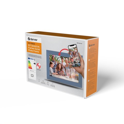 Ramka cyfrowa 10.1'' 16GB microSD WiFi Frameo PFF-1026GR - szara Ramka cyfrowa 10.1'' 16GB microSD WiFi Frameo PFF-1026GR - szara