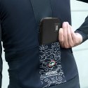 Saszetka rowerowa na telefon klucze portfel karty pieniądze 0.15l - czarna Saszetka rowerowa na telefon klucze portfel karty pieniądze 0.15l - czarna