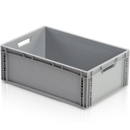 Skrzynka magazynowa transportowa PP 1/4 EUR 600x400x220mm