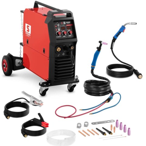 Spawarka wielofunkcyjna MIG/MAG TIG MMA FCAW 300 A 400 V Spawarka wielofunkcyjna MIG/MAG TIG MMA FCAW 300 A 400 V