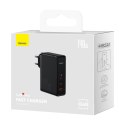 Szybka ładowarka GaN5 Pro 2xUSB-C+USB-A 140W EU - czarna Szybka ładowarka GaN5 Pro 2xUSB-C+USB-A 140W EU - czarna
