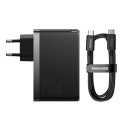 Szybka ładowarka GaN5 Pro 2xUSB-C+USB-A 140W EU - czarna Szybka ładowarka GaN5 Pro 2xUSB-C+USB-A 140W EU - czarna