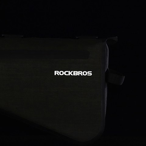 Torba rowerowa mocowane na ramę 5l AS-017 - ciemnozielona Torba rowerowa mocowane na ramę 5l AS-017 - ciemnozielona