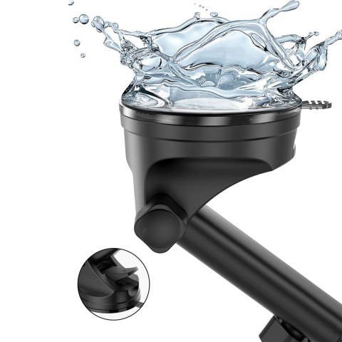 Uchwyt grawitacyjny na smartfona F5N+ z przyssawką na kokpit szybę - czarny Uchwyt grawitacyjny na smartfona F5N+ z przyssawką na kokpit szybę - czarny