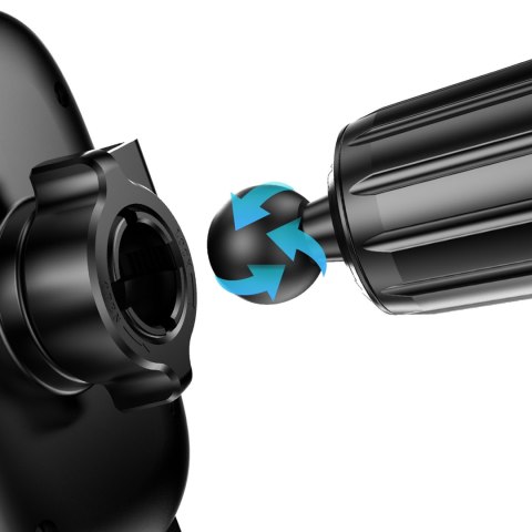 Uchwyt grawitacyjny na smartfona F5N+ z przyssawką na kokpit szybę - czarny Uchwyt grawitacyjny na smartfona F5N+ z przyssawką na kokpit szybę - czarny