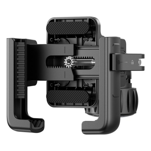 Uchwyt na telefon GoTrip na rower hulajnogę skuter mocowany na kierownicę - czarny Uchwyt na telefon GoTrip na rower hulajnogę skuter mocowany na kierownicę - czarny